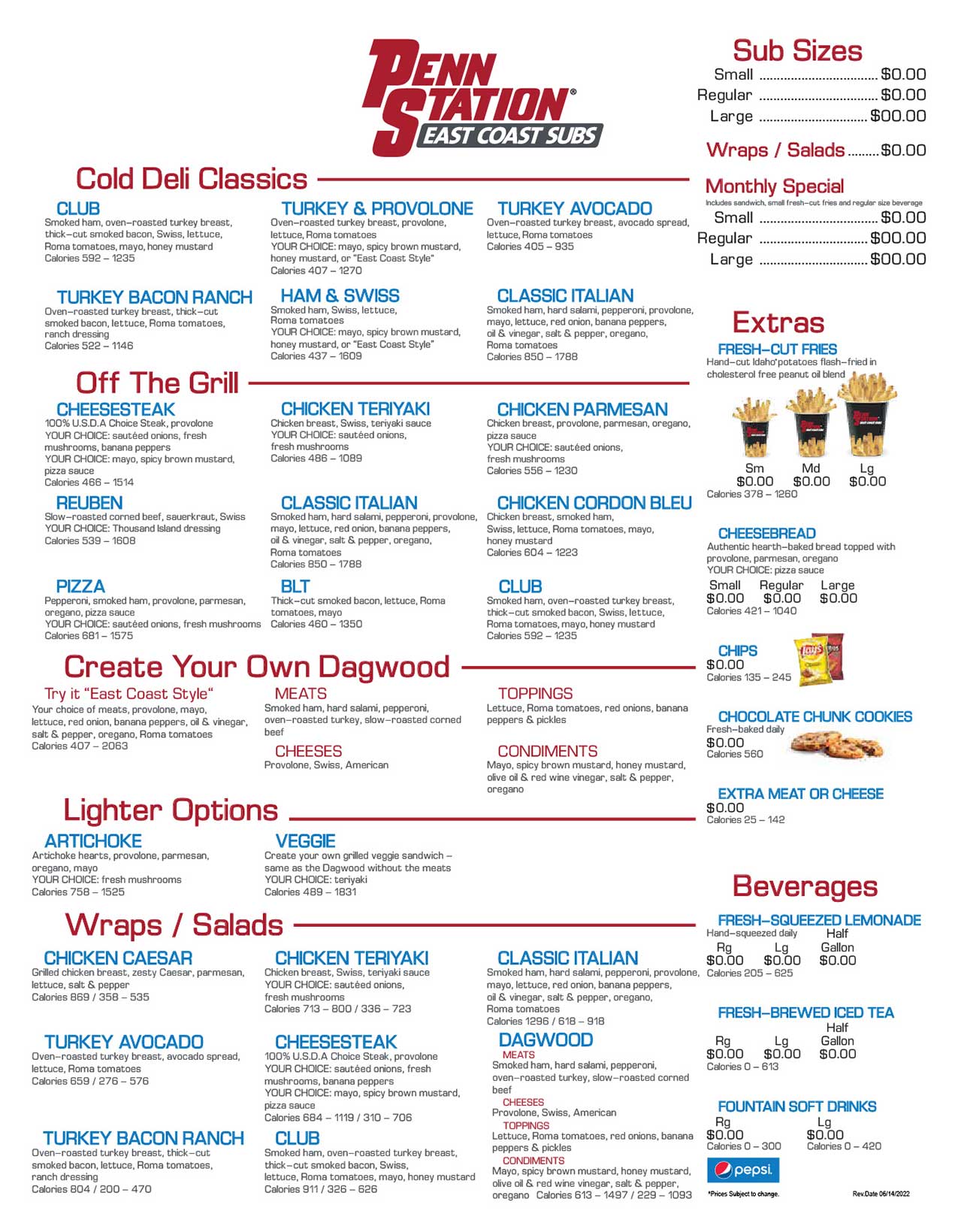 Penn Station Menu With Prices 2025 Tabby Shayna